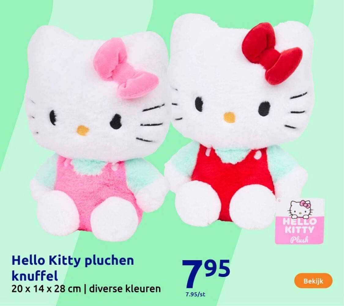 Hello Kitty pluchen knuffel