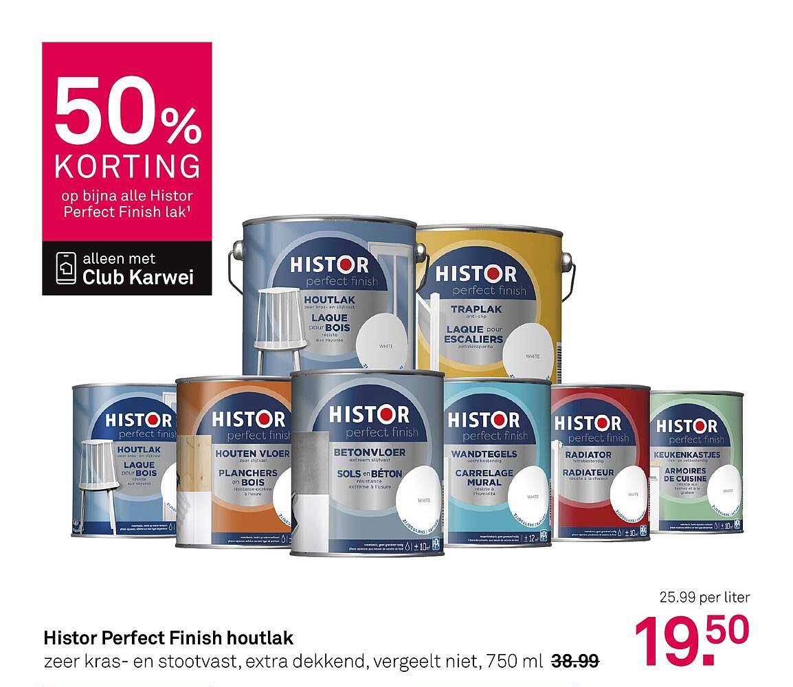 Histor Perfect Finish houtlak