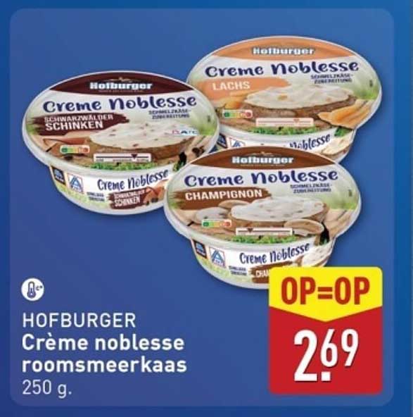 HOFBURGER Crème noblesse roomkaas