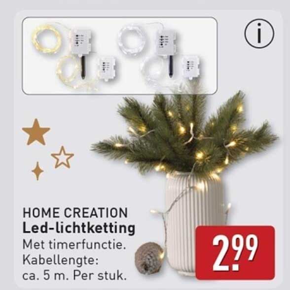 HOME CREATION Led-lichtketting