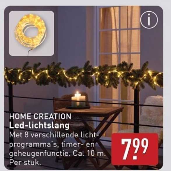 HOME CREATION Led-lichtslang
