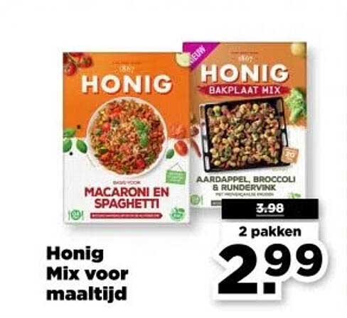 Honig Mix voor maaltijd