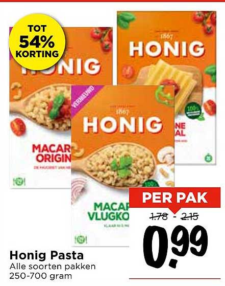 Honig Pasta