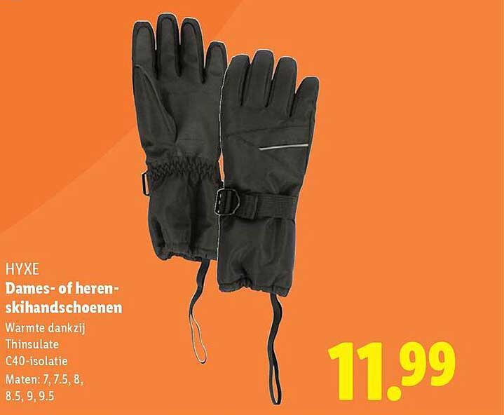 HYXE Dames- of heren-skihandschoenen