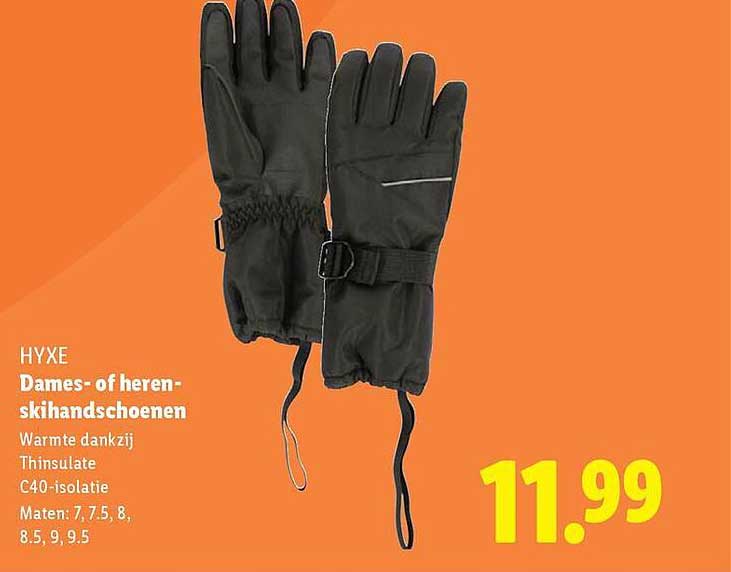 HYXE Dames- of herenskihandschoenen