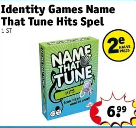 Identity Games Name That Tune Hits Spel