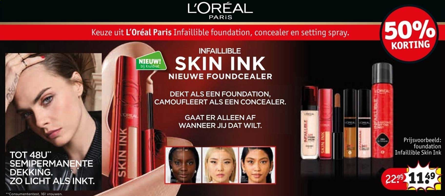 INFAILLIBLE SKIN INK NIEUWE FOUNDCEALER
