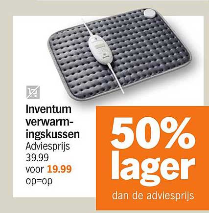 Inventum verwarmingskussen