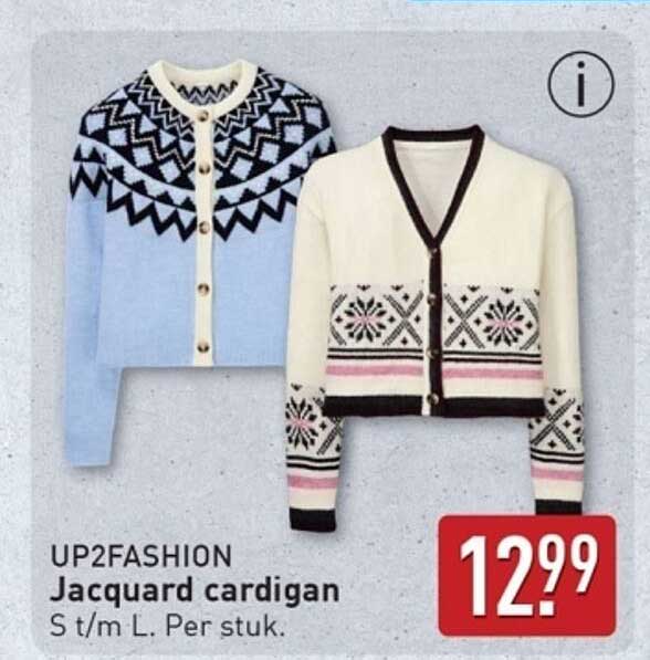 Jacquard cardigan