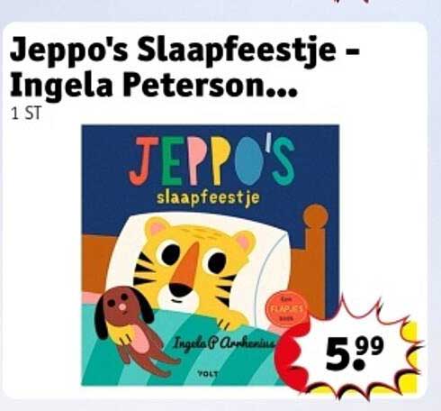 Jeppo's Slaapfeestje - Ingela Peterson