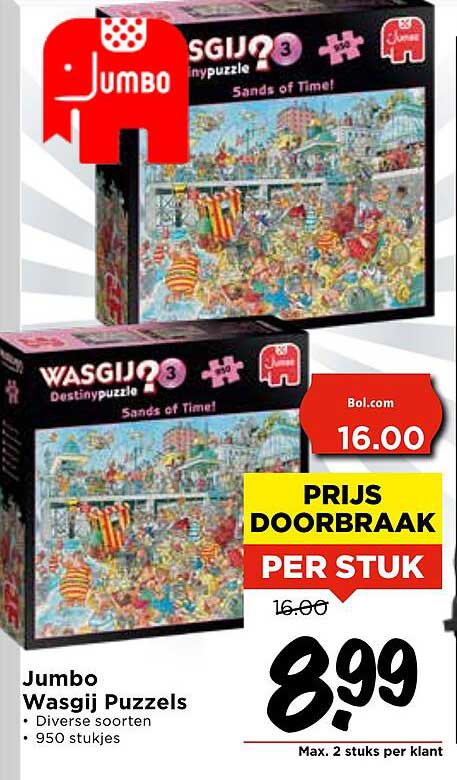Jumbo Wasgij Puzzels