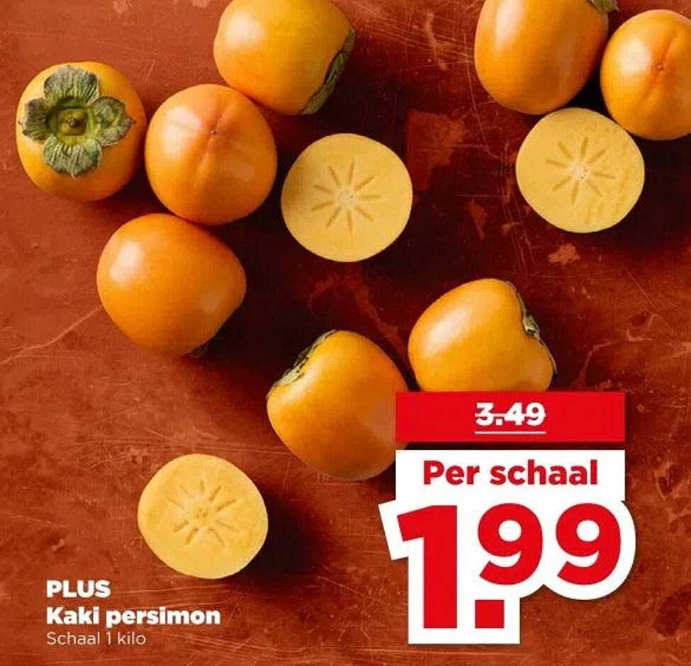 Kaki persimon schaal 1 kilo