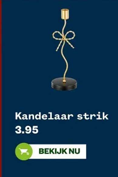 Kandelaar strik