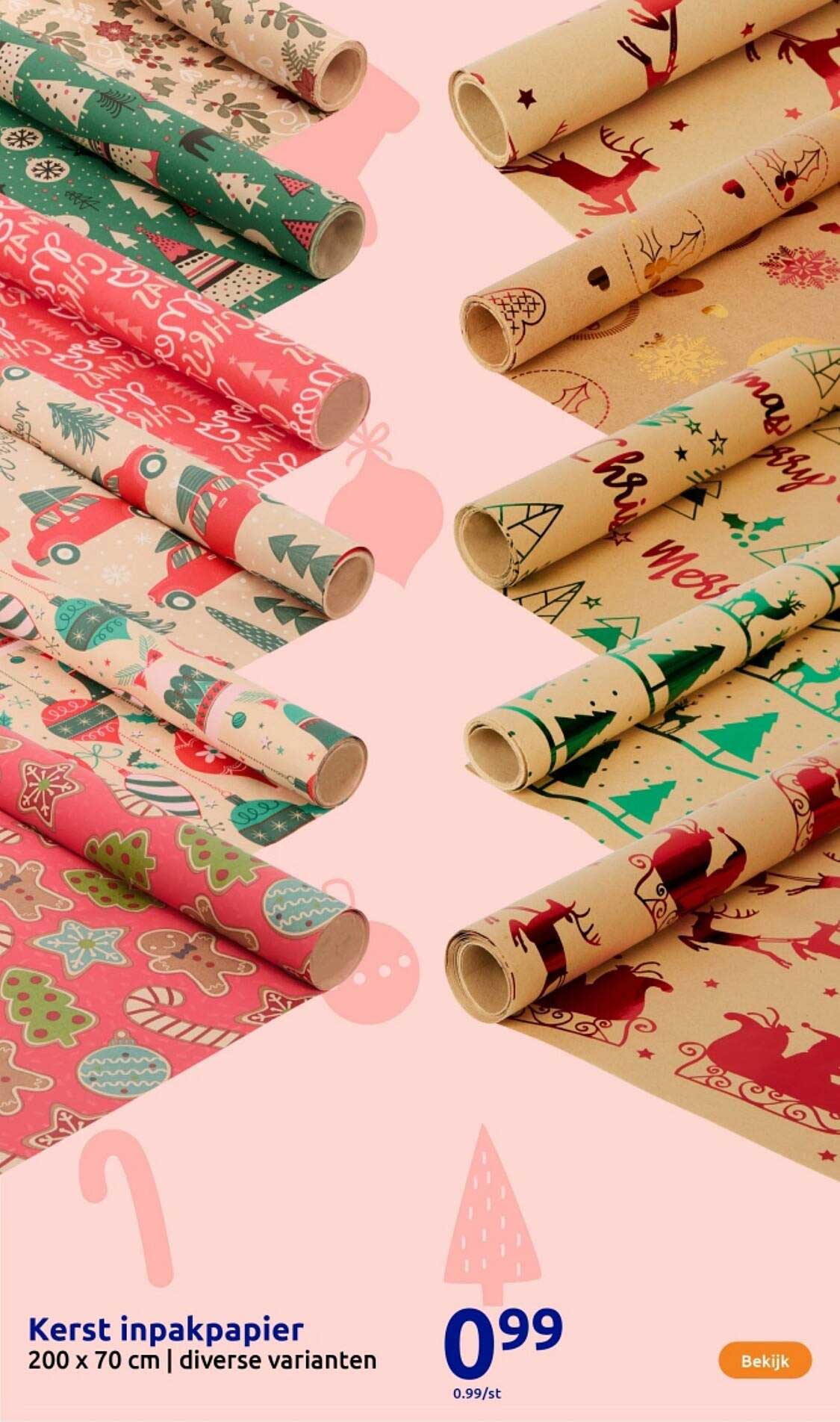 Kerst inpakpapier