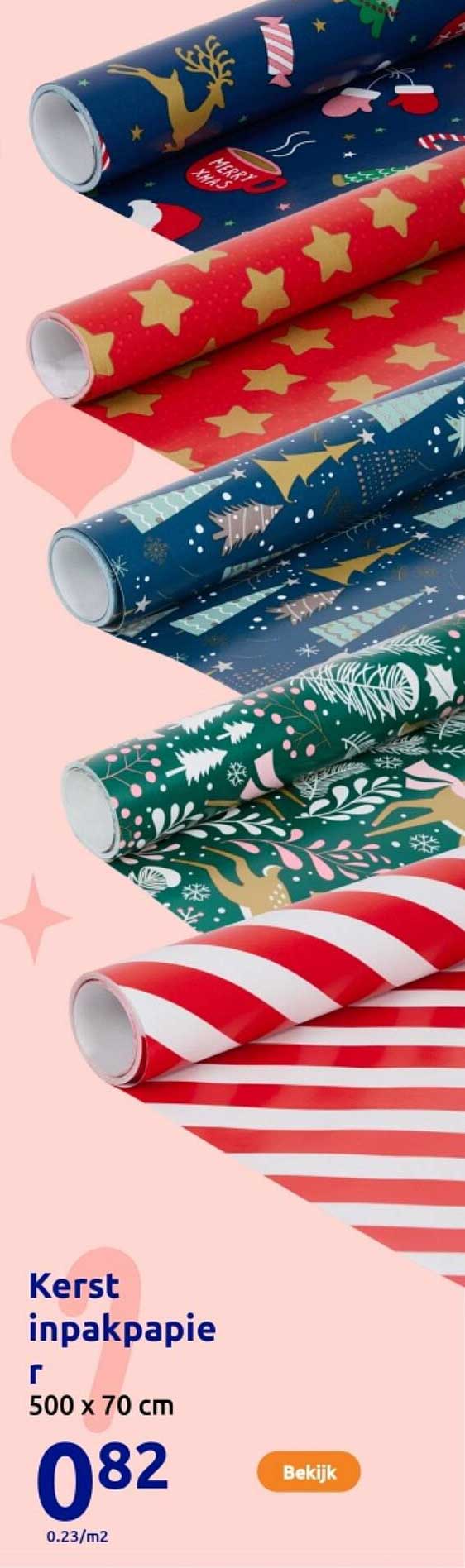 Kerst inpakpapier