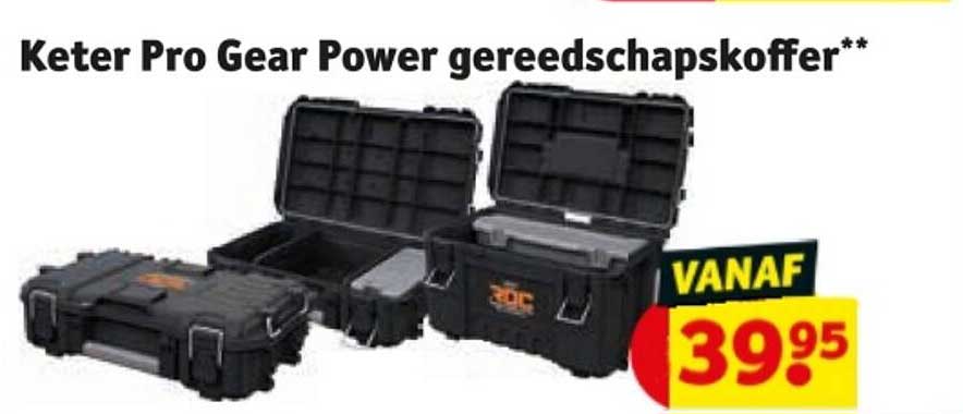 Keter Pro Gear Power gereedschapskoffer