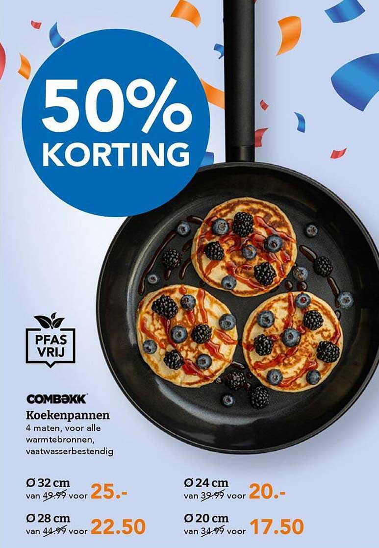 Koekenpannen 4 maten, voor alle warmtebronnen, vaatwasserbestendig