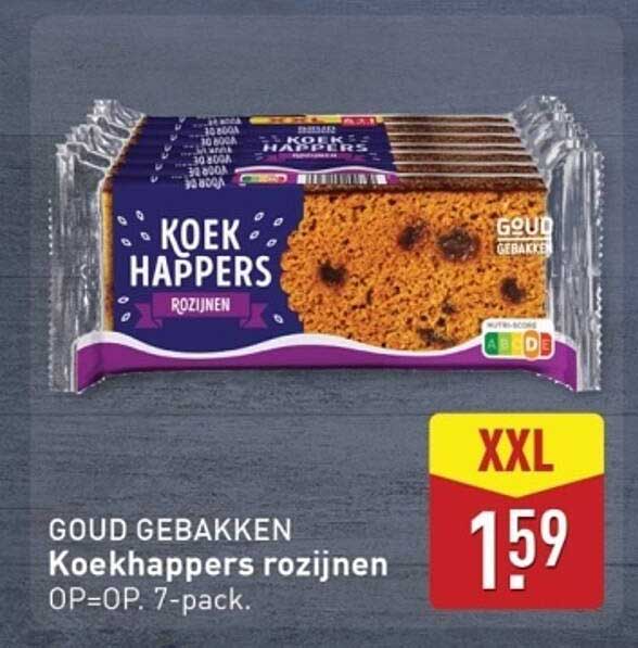 Koekhappers rozijnen