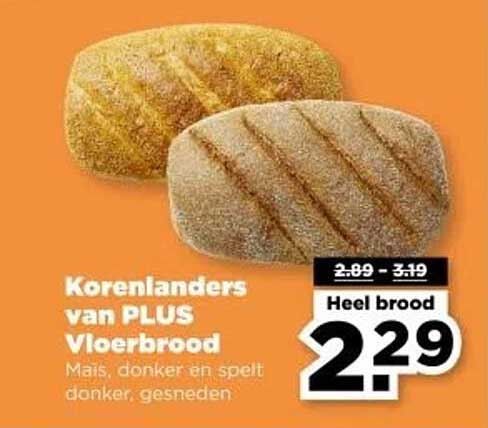 Korenlanders van PLUS Vloerbrood