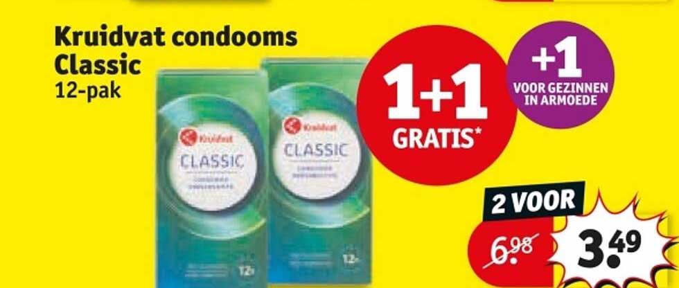 Kruidvat condooms Classic 12-pak