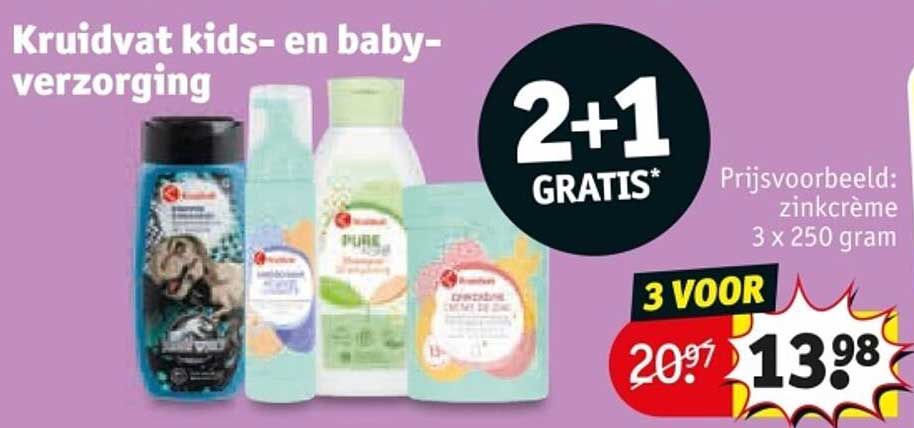 Kruidvat kids- en baby-verzorging