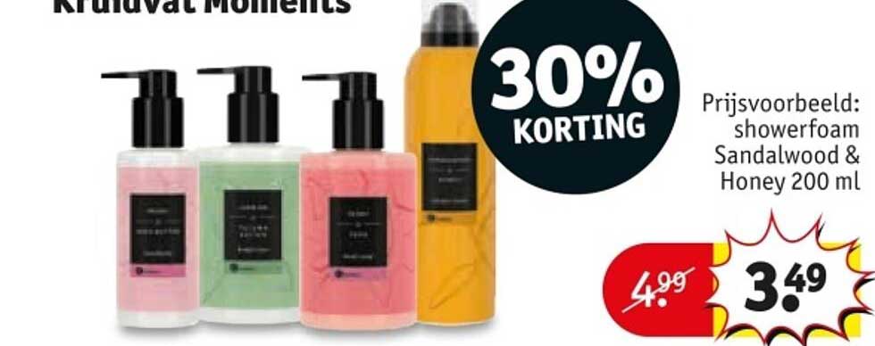 Kruidvat Moments - 30% KORTING op geselecteerde producten