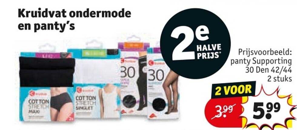 Kruidvat ondermode en panty's