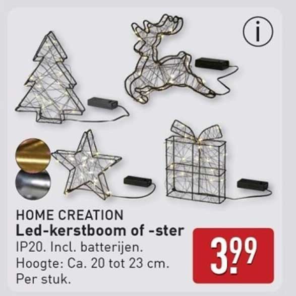 Led-kerstboom of -ster