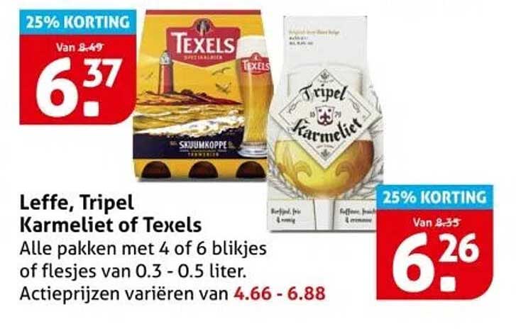 Leffe, Tripel Karmeliet of Texels