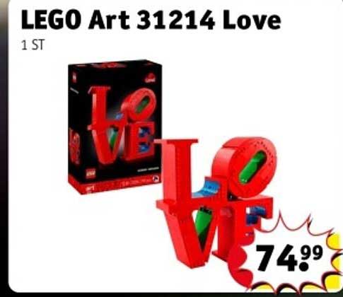 LEGO Art 31214 Love
