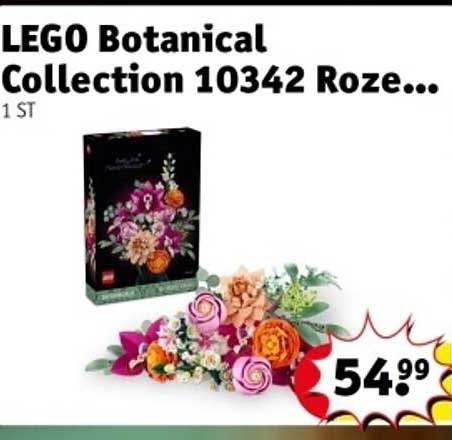 LEGO Botanical Collection 10342 Roze...