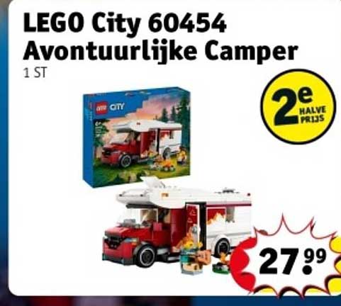 LEGO City 60454 Avontuurlijke Camper