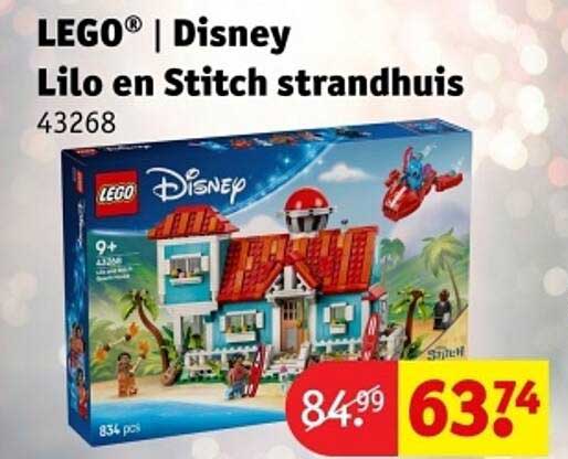 LEGO® | Disney Lilo en Stitch strandhuis