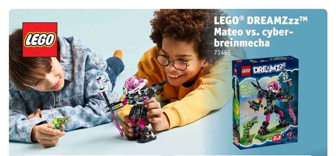 LEGO® DREAMZzz™ Mateo vs. cyber-breinmecha 71495