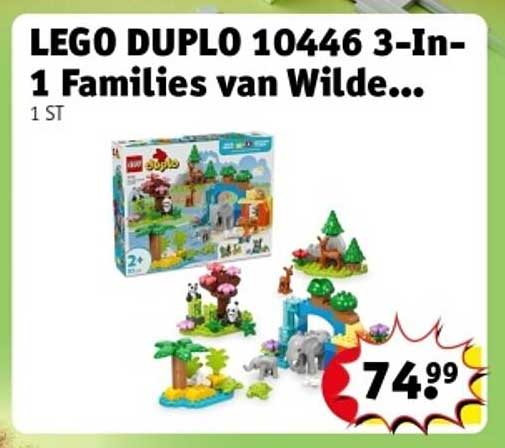 LEGO DUPLO 10446 3-In-1 Families van Wilde...