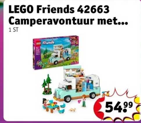 LEGO Friends 42663 Camperavontuur met...