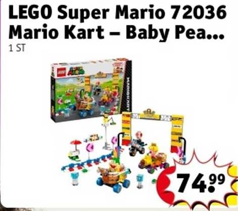 LEGO Super Mario 72036 Mario Kart – Baby Peach