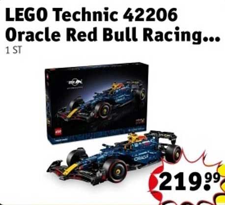 LEGO Technic 42206 Oracle Red Bull Racing...