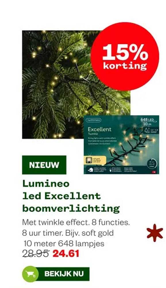 Luminea led Excellent boomverlichting