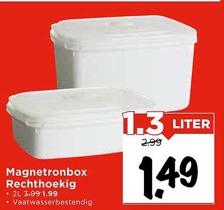 Magnetronbox Rechthoekig