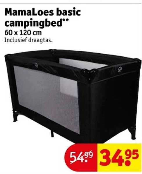 MamaLoes basic campingbed**