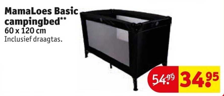MamaLoes Basic campingbed**