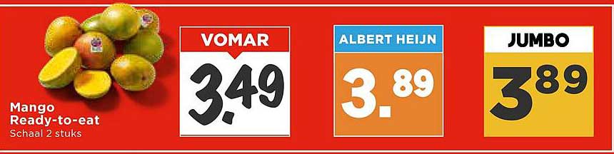 Mango Ready-to-eat Schaal 2 stuks