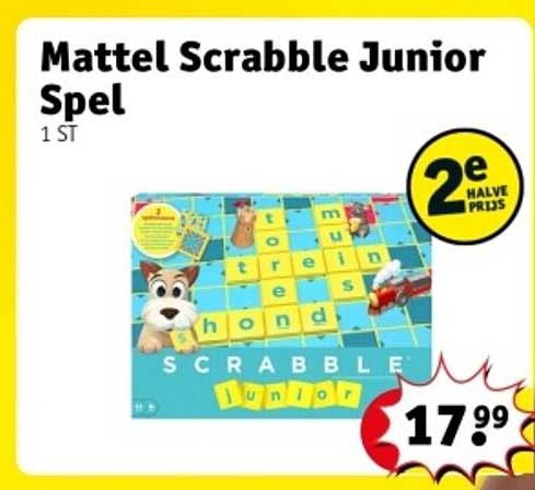 Mattel Scrabble Junior Spel
