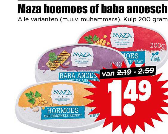 Maza hoemoes of baba anoesch