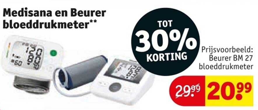 Medisana en Beurer bloeddrukmeter**