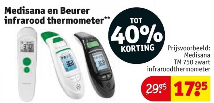 Medisana en Beurer infrarood thermometer**