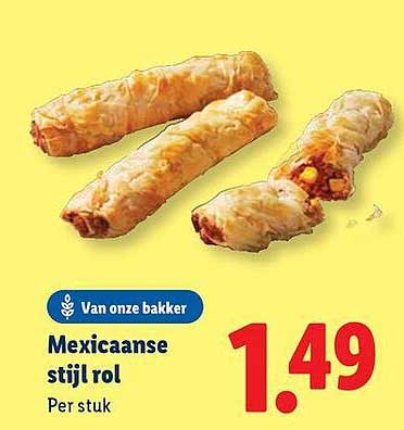 Mexicaanse stijl rol