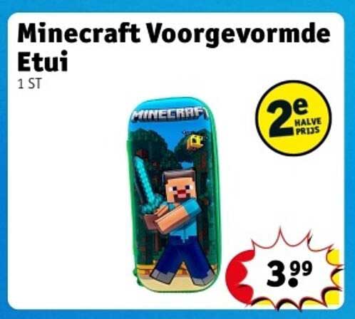 Minecraft Voorgemaakte Etui