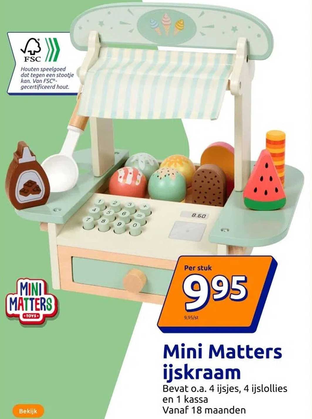 Mini Matters ijskraam